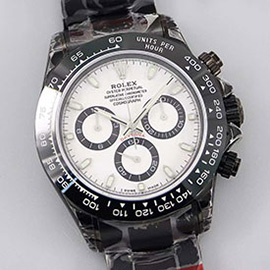 ホワイト 、40mm 【腕時計を改造する】ロレックス デイトナコピー時計 116500